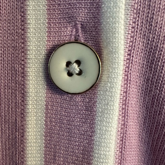 Elegant Pink Button-Up Cardigan - Picture 5 of 5